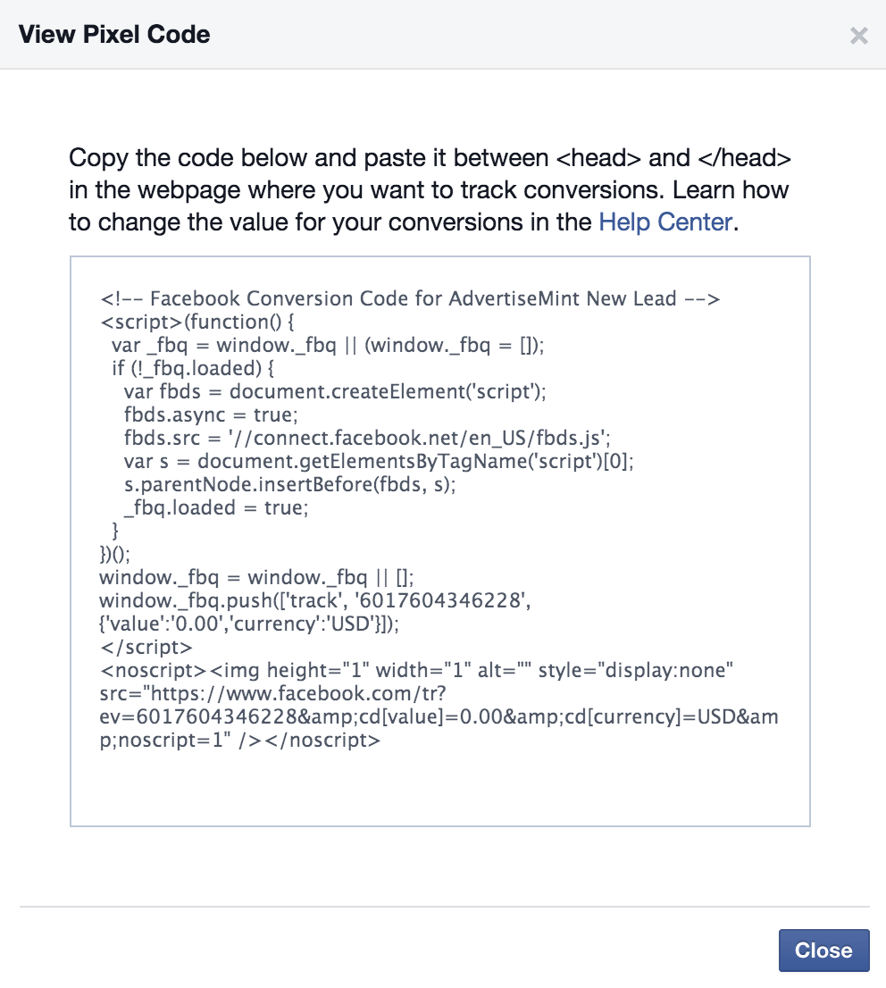 facebook-conversion-pixel-wordpress-pixel