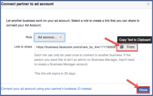 How to Assign a Partner to Your Facebook Business Manager Ad Account ...