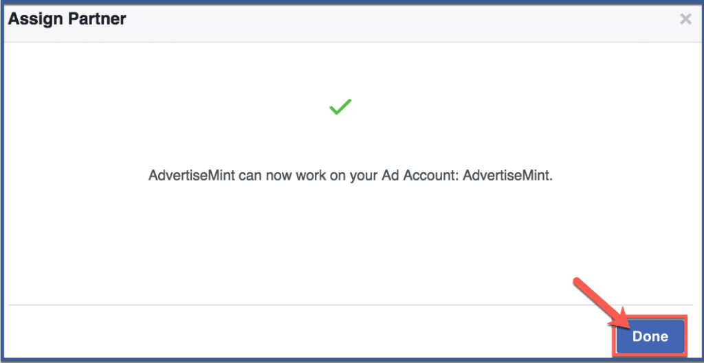 How to Assign a Partner to Your Facebook Business Manager Ad Account ...
