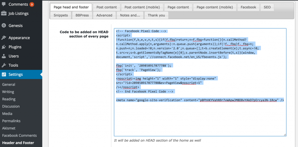 how-to-install-facebook-pixel-on-wordpress-header-footer-plugin