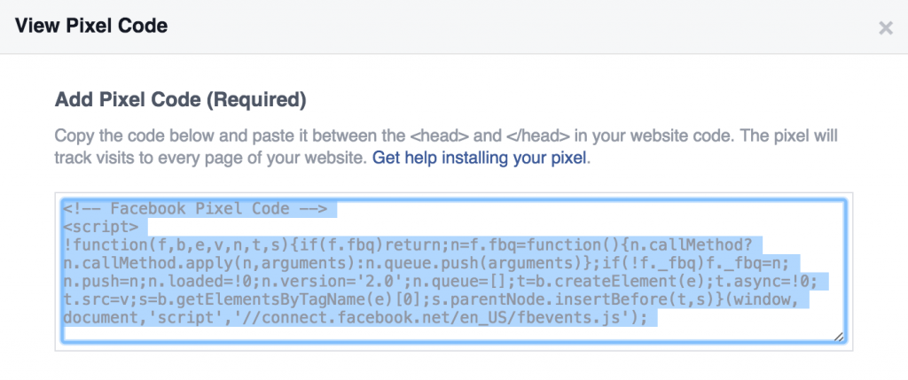 how-to-install-facebook-pixel-on-wordpress-site-2