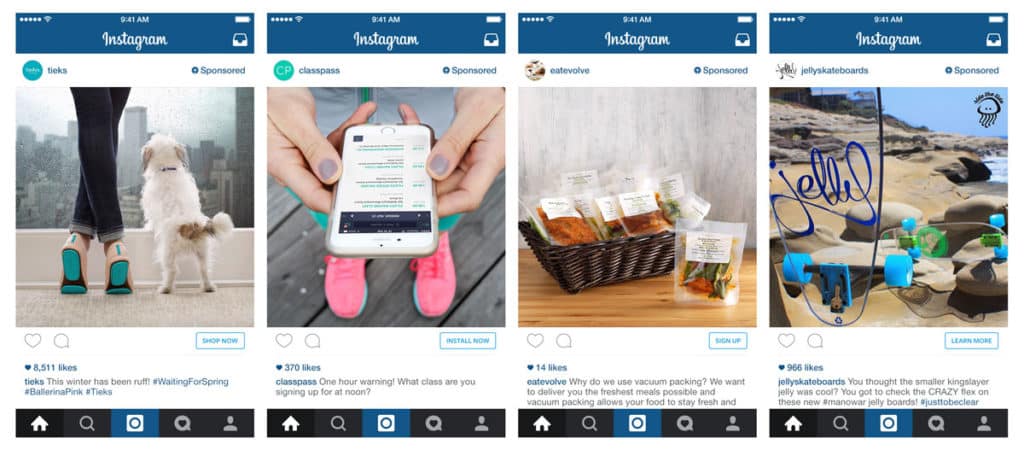 instagram advertising agency ad examples