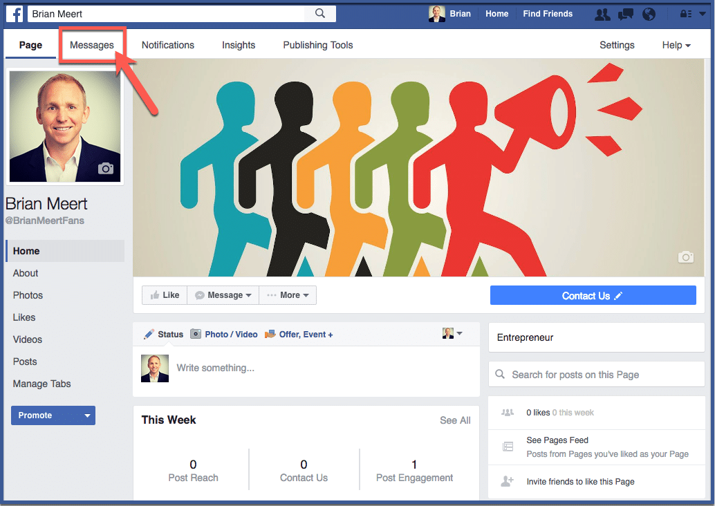 How to View Your Facebook Fan Page Messages How to View Your Facebook Fan Page Messages
