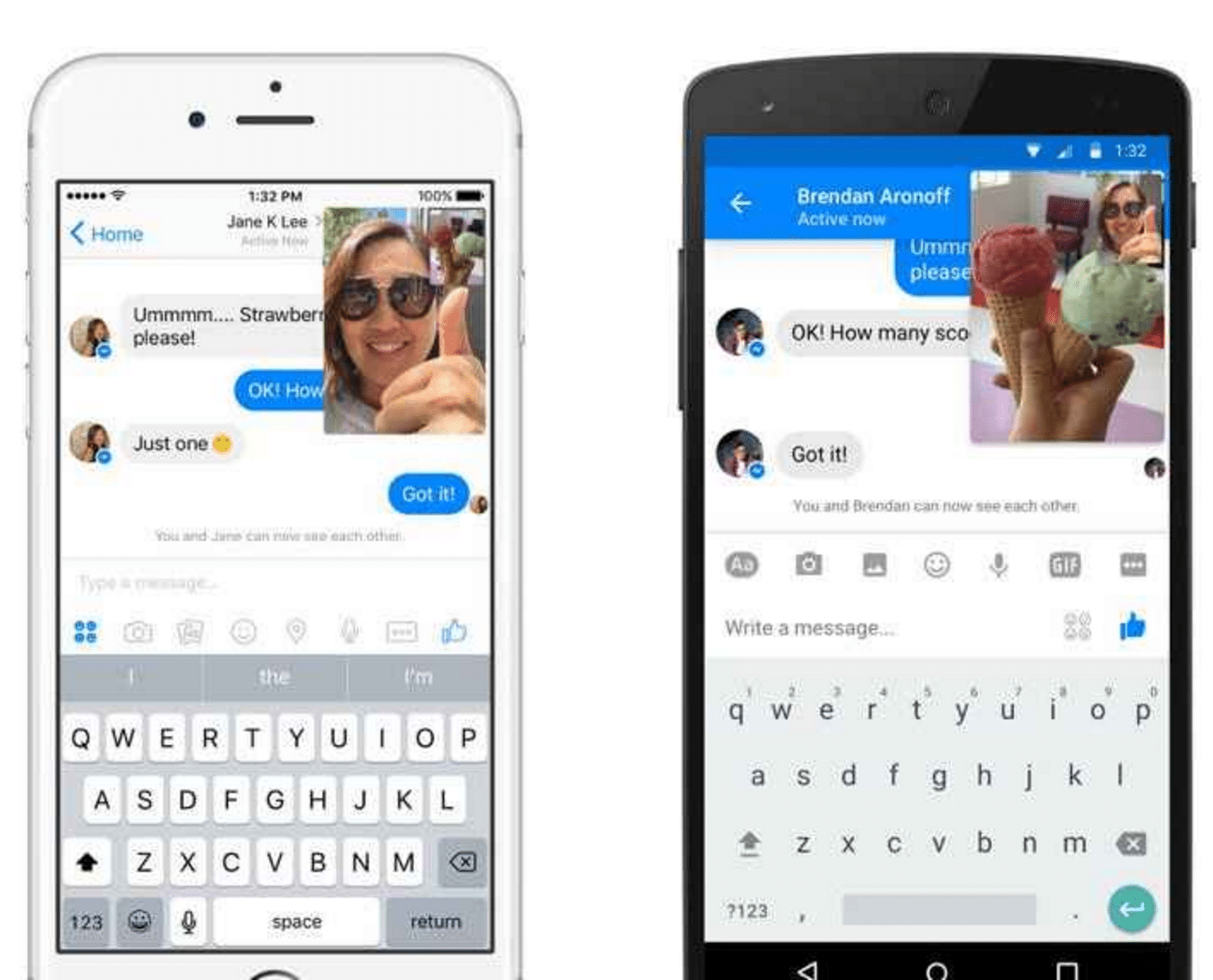 can you call facebook messenger