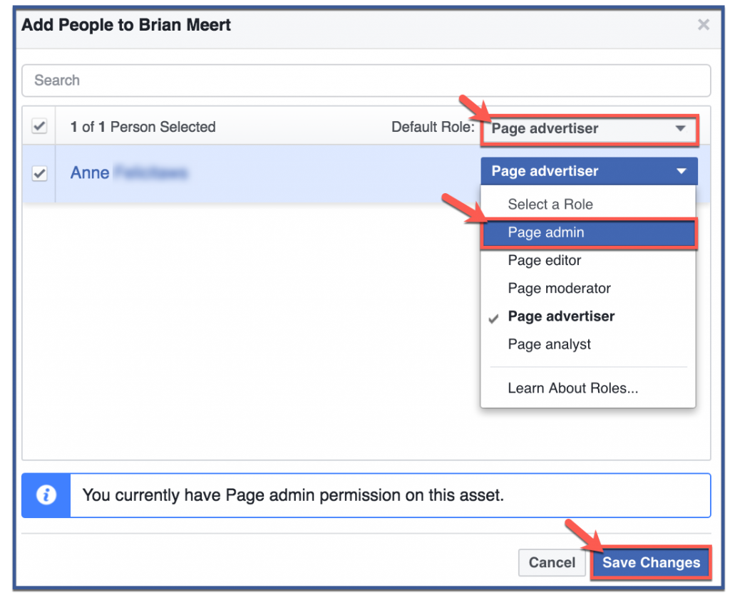 How to add a Facebook Page to the Business Manager