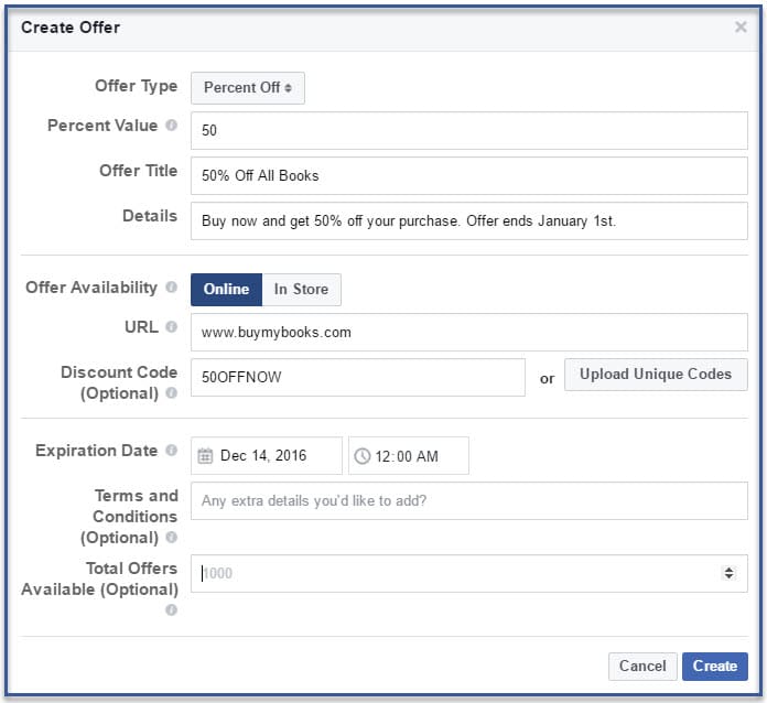 facebook-advertising-objectives-get-people-to-claim-your-offer2