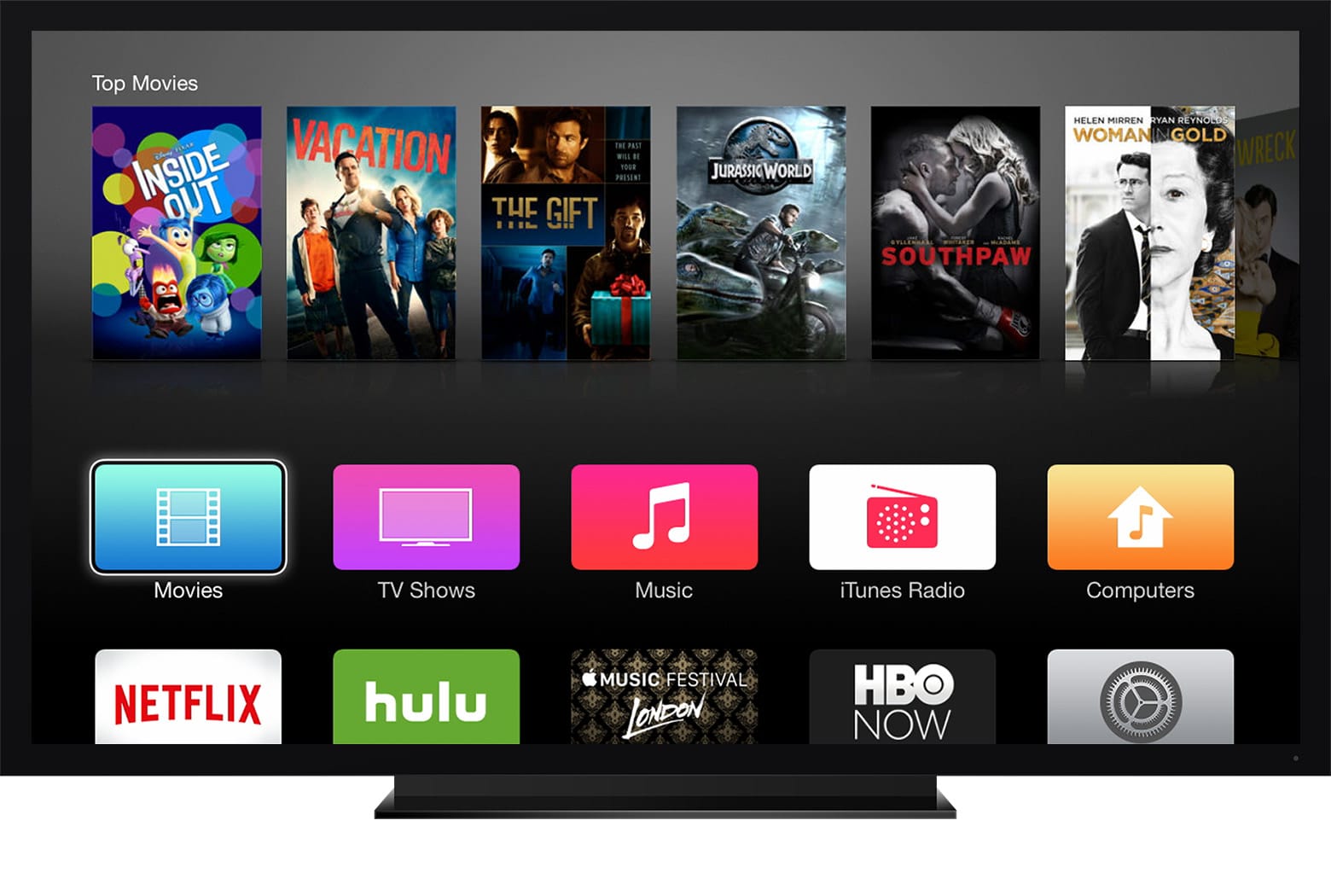 apple tv app not on samsung smart tv