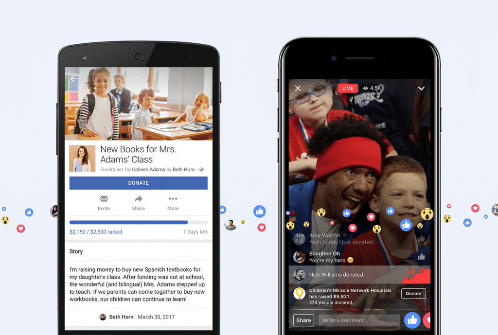 Facebook Launches Fundraising Feature To Live Videos Advertisemint