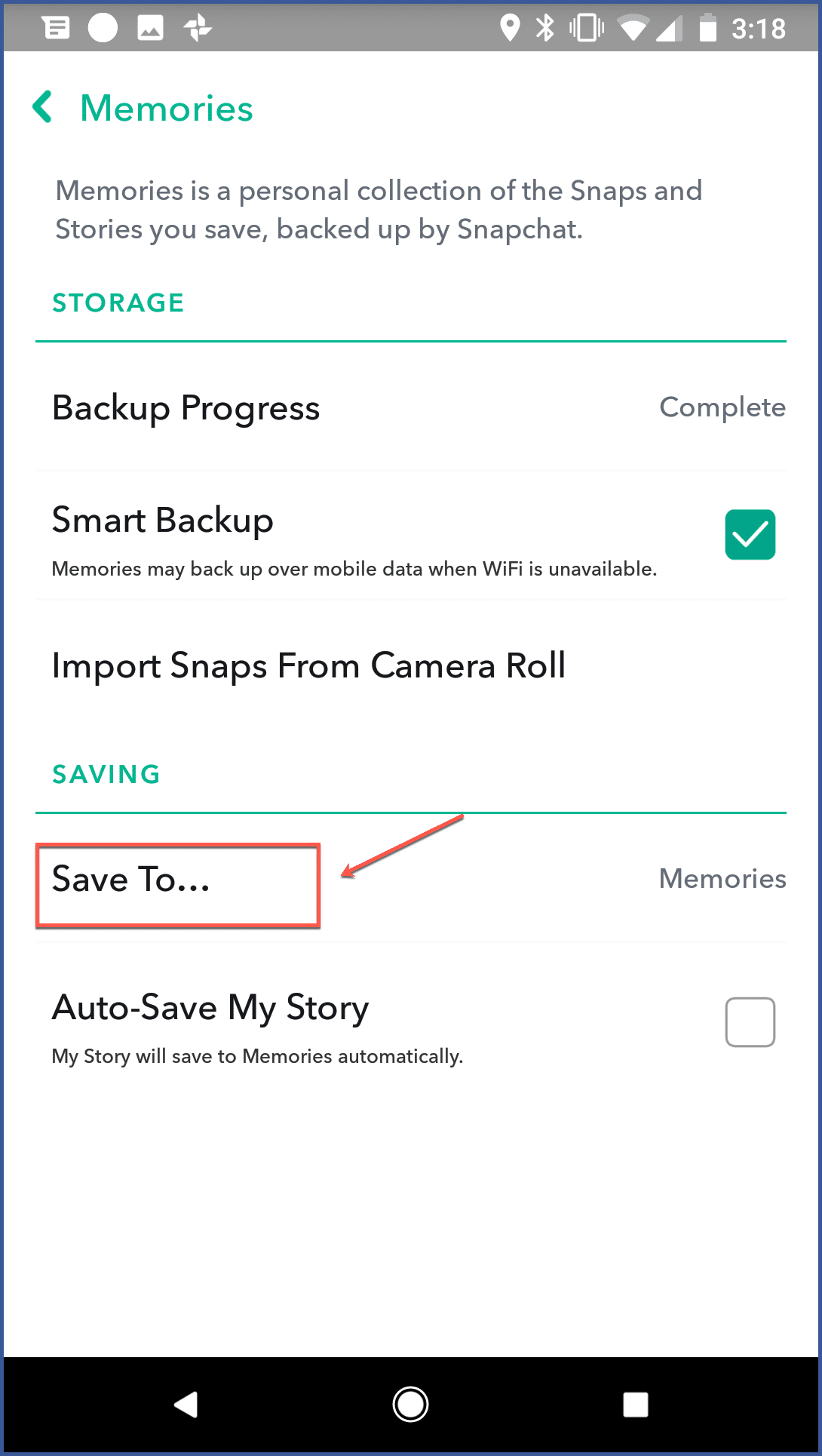 How To Save Snaps To Camera Roll AdvertiseMint