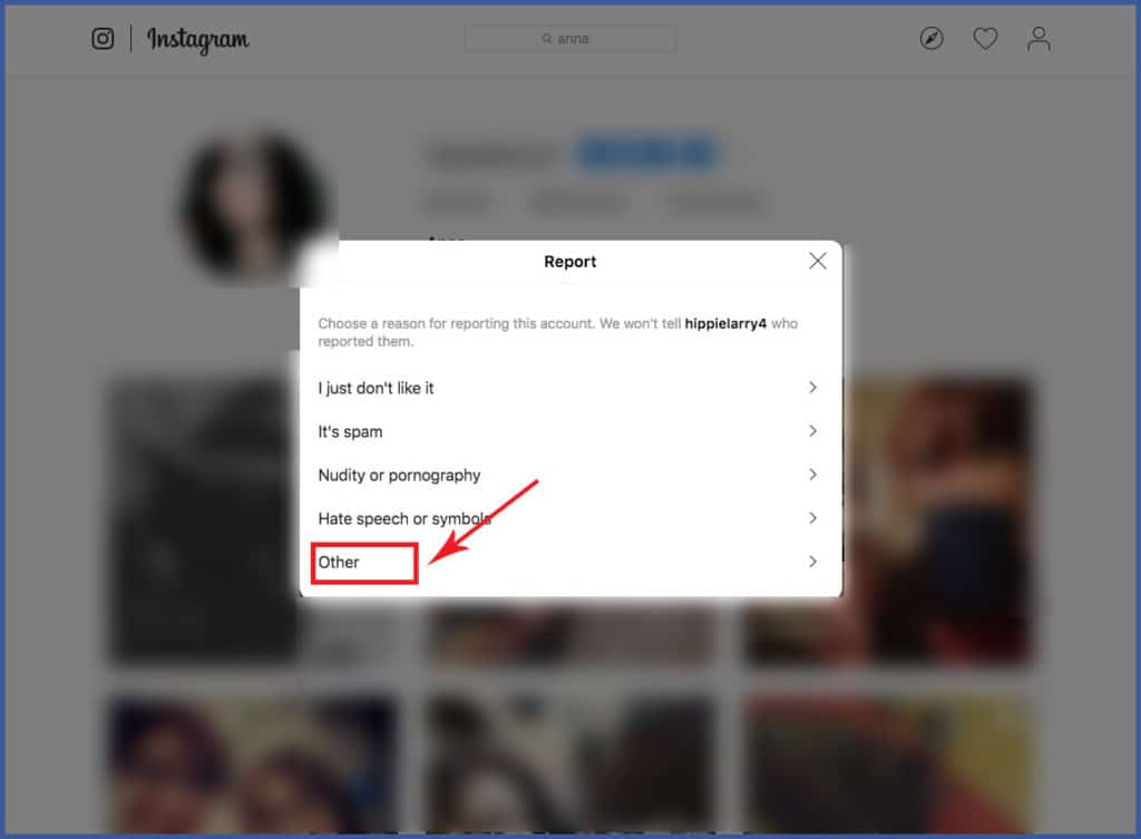 Is using a fake name on instagram illegal?