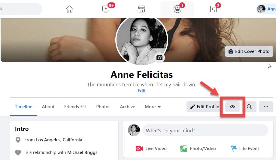 How To View Facebook Profile As Friend AdvertiseMint