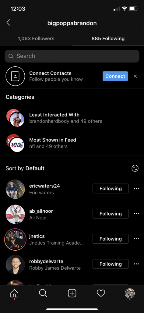 New Instagram Sorting Feature Shows Who Appears On Your Feed The Most