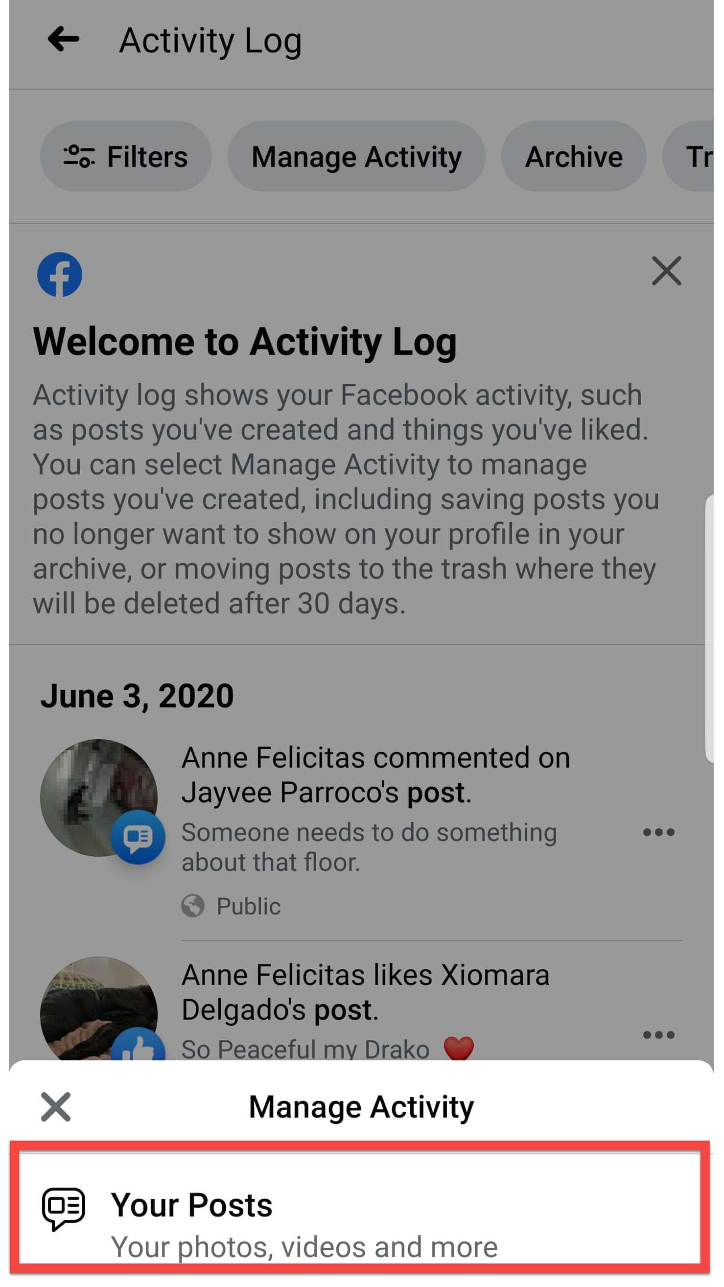 Mass Delete Old Facebook Posts