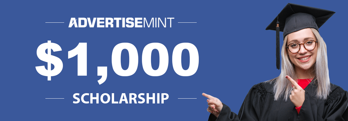 AdvertiseMint $1,000 Advertising Scholarship