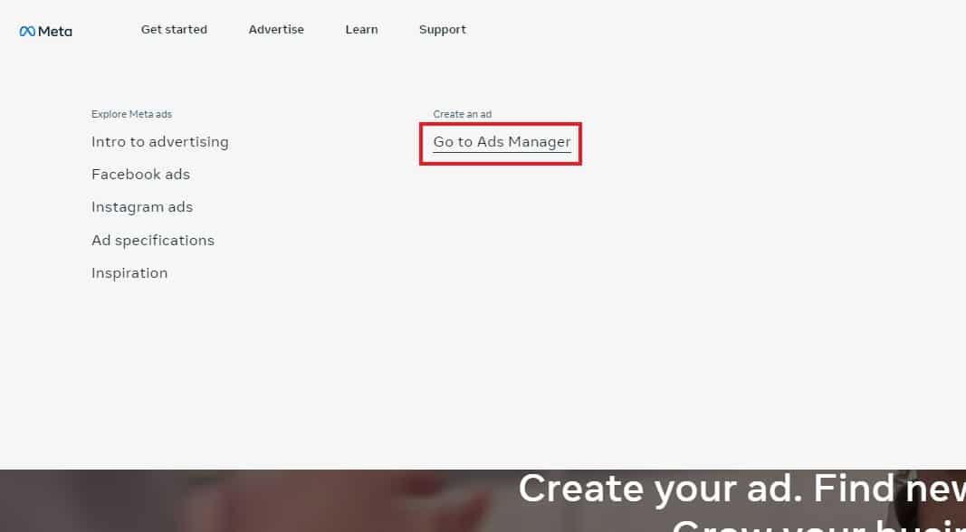 Meta Advantage+ Shopping Ads : ads manager