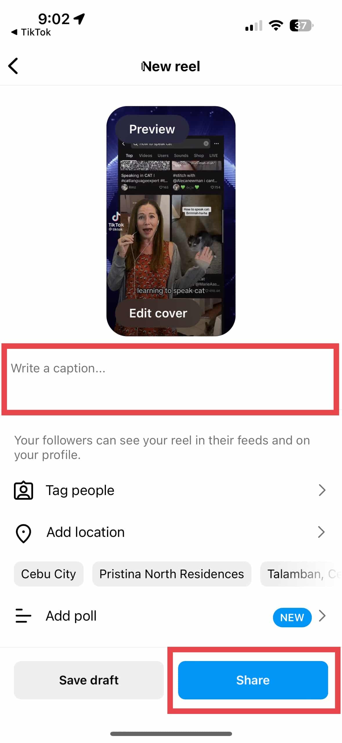 How To Share TikTok on Instagram 7