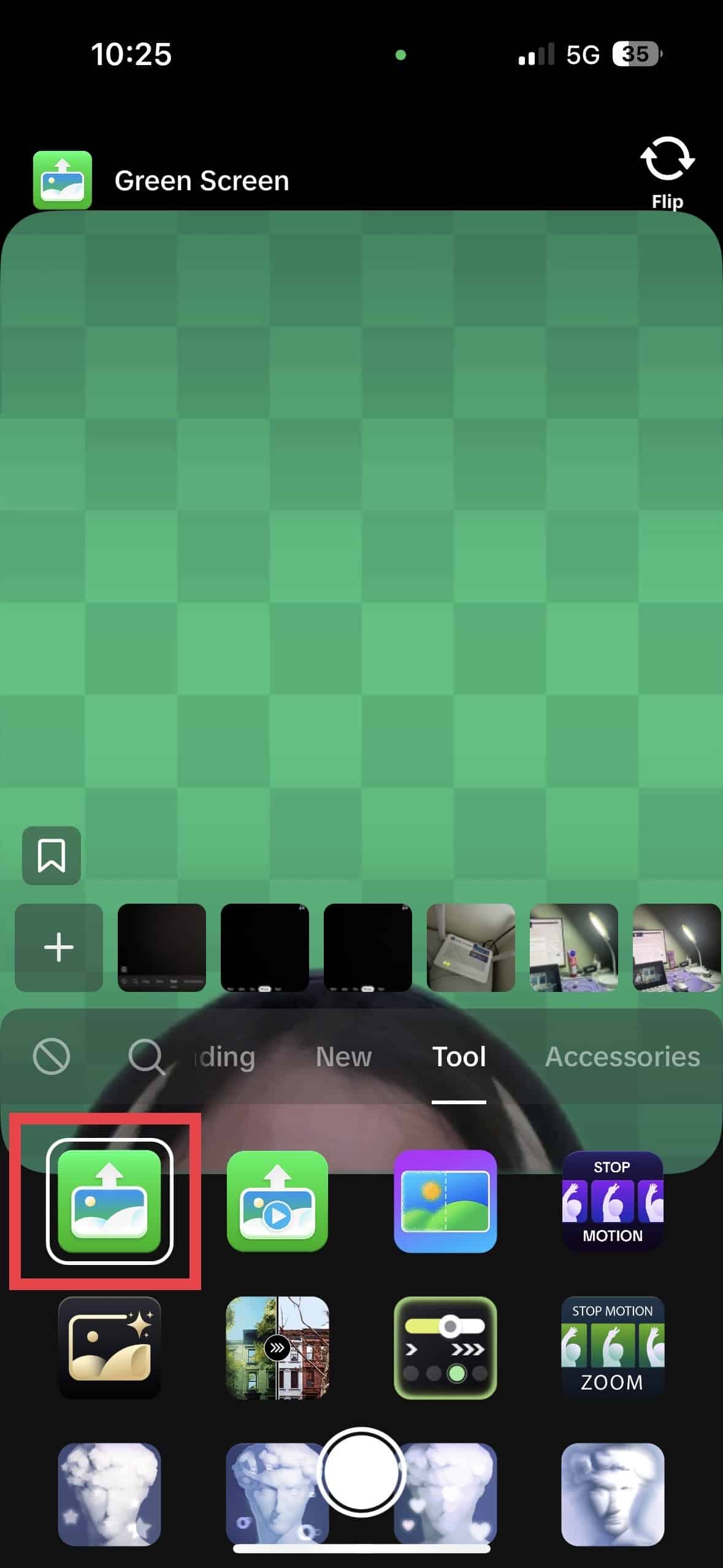 How To Use Green Screen Video TikTok 3