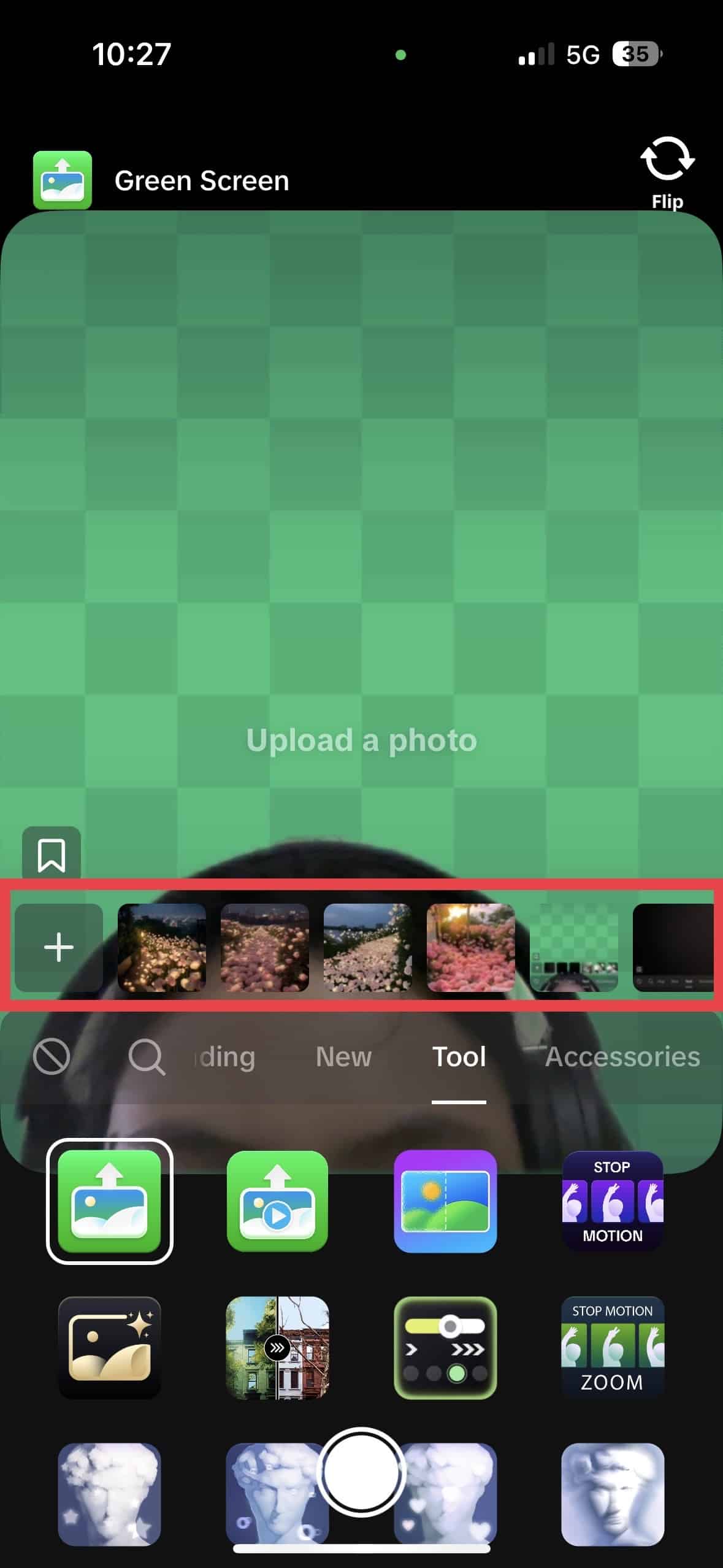 How To Use Green Screen Video TikTok 4