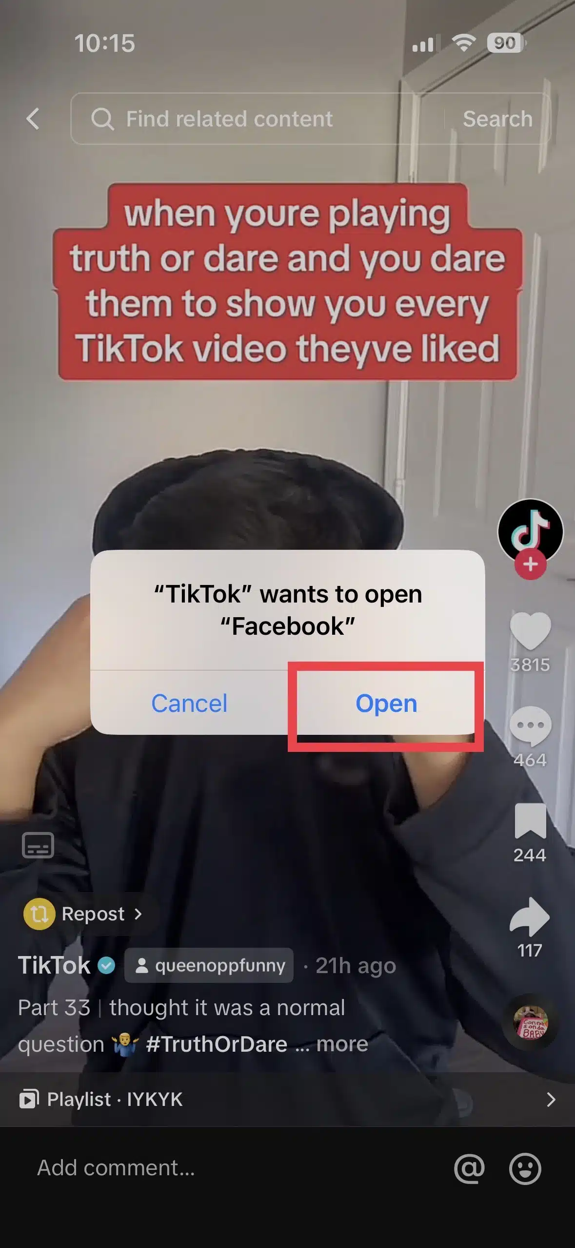 how to share tiktok videos on facebook 3