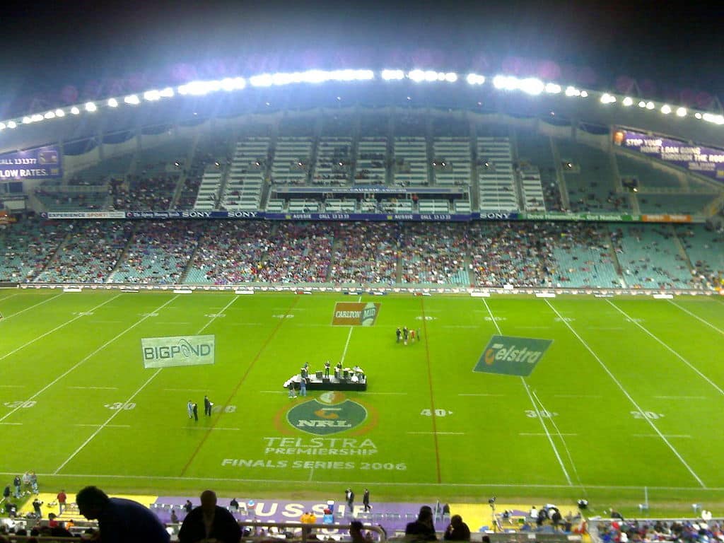 National Rugby League final match at Sydney football ground, Sydeny sports advertising agency