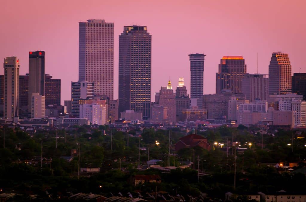 Central Business District Skyline, New Orleans advertising agency