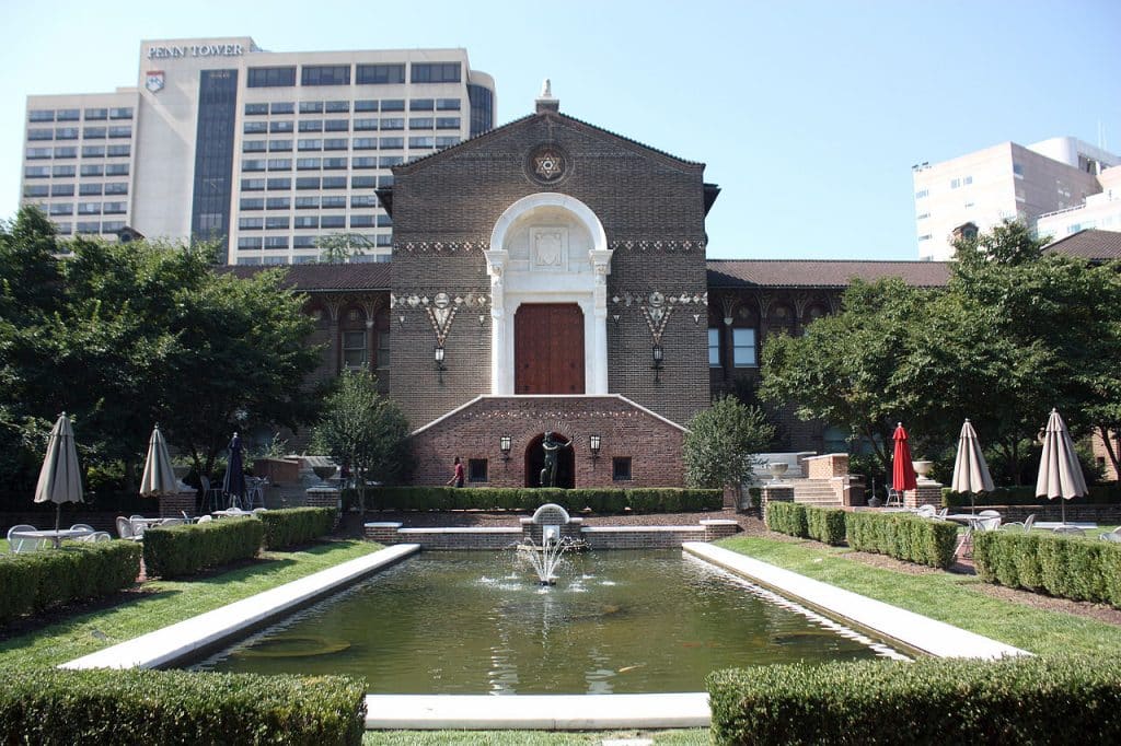 View of Museum and Warden Garden UCP Philadelphia advertising agency