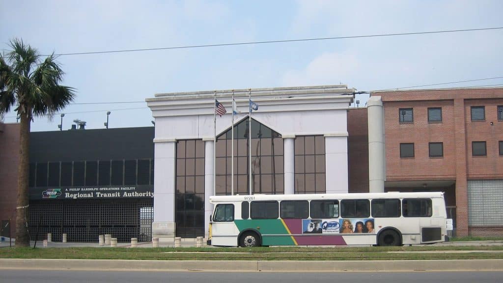 New Orleans Regional Transit Authority building, New Orleans advertising agency