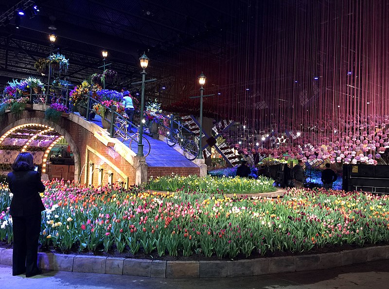 Philadelphia Flower Show entrance, Philadelphia events advertising agency