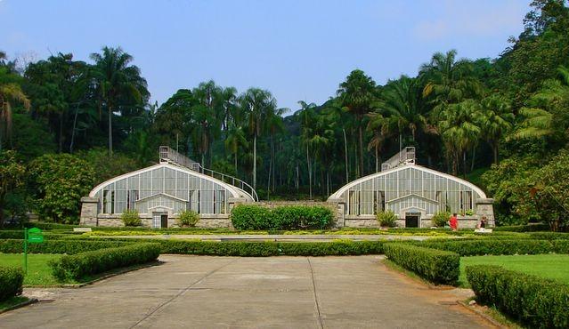 Picture showing Greenhouses at the Botanical Garden, Sao Paulo advertising agency