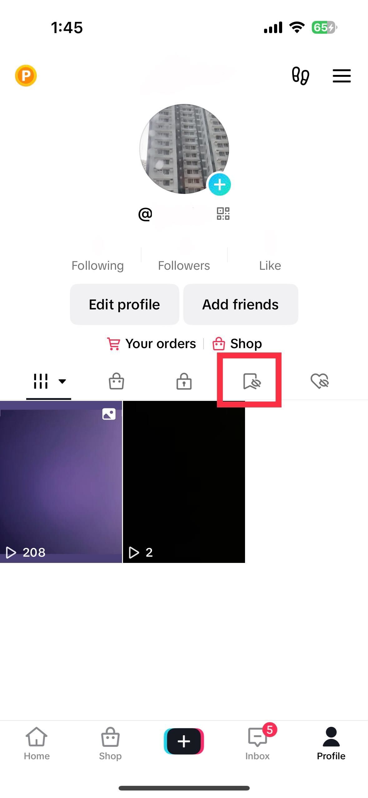 How To See Favorites On TikTok 2