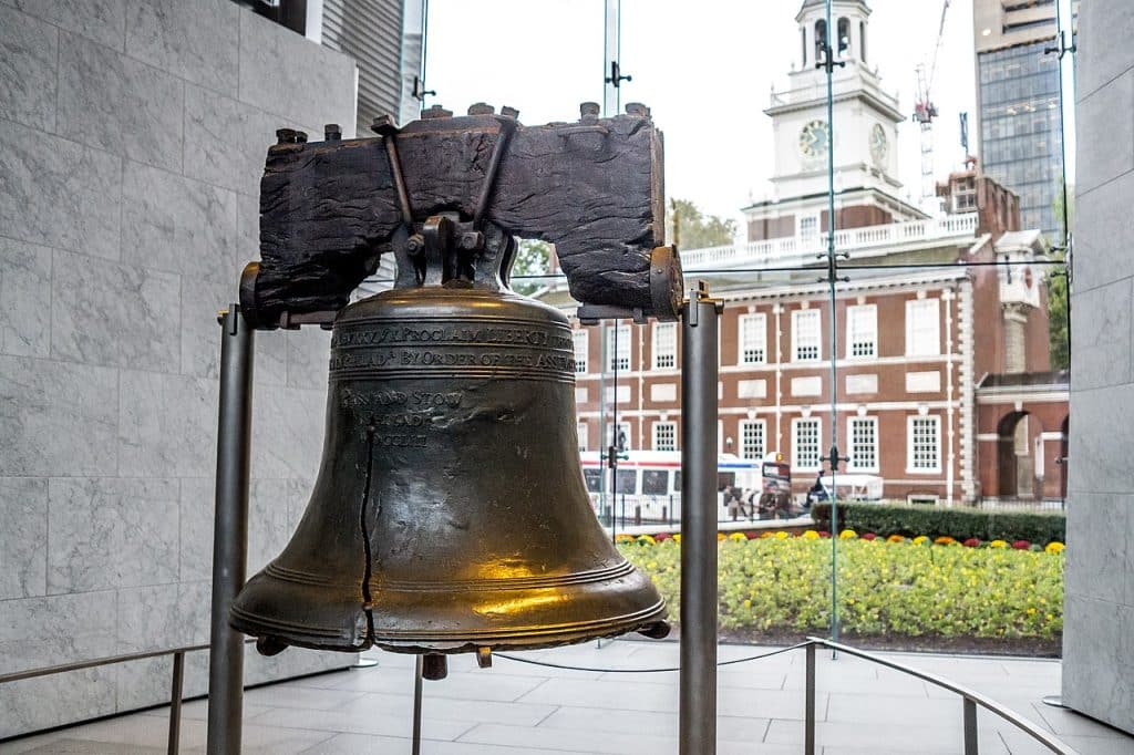 Independence Hall in Background at Independence National Historical park, Philadelphia advertising agency