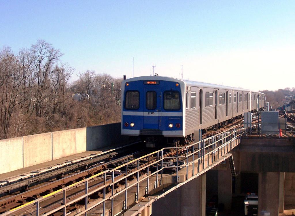 Subway Train in Baltimore, Maryland