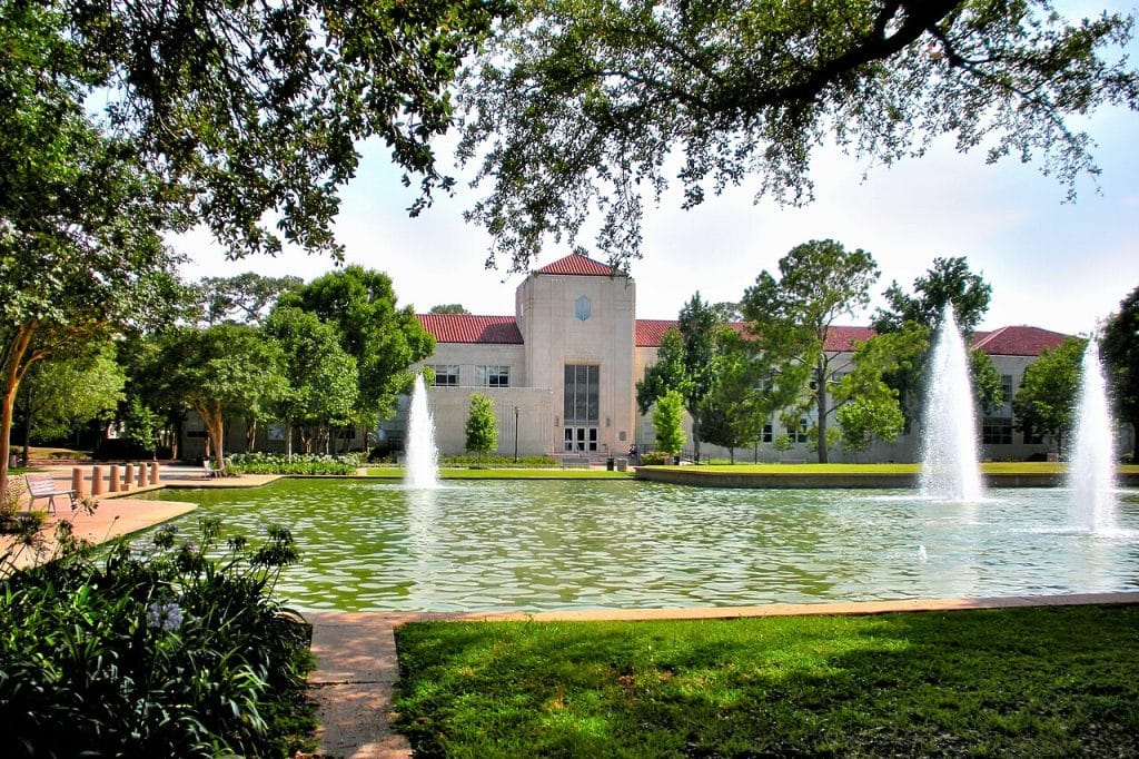 Roy G. Cullen Building of University of Houston advertising agency