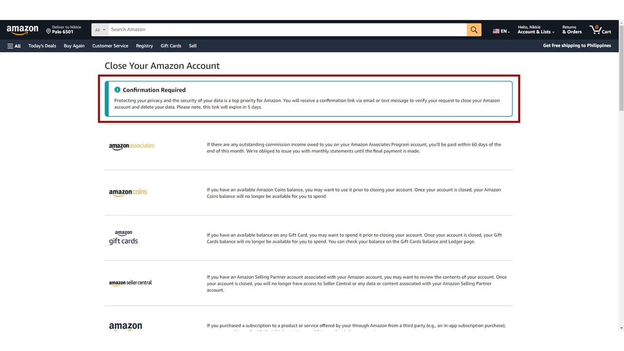How To Delete Amazon Seller Account 6