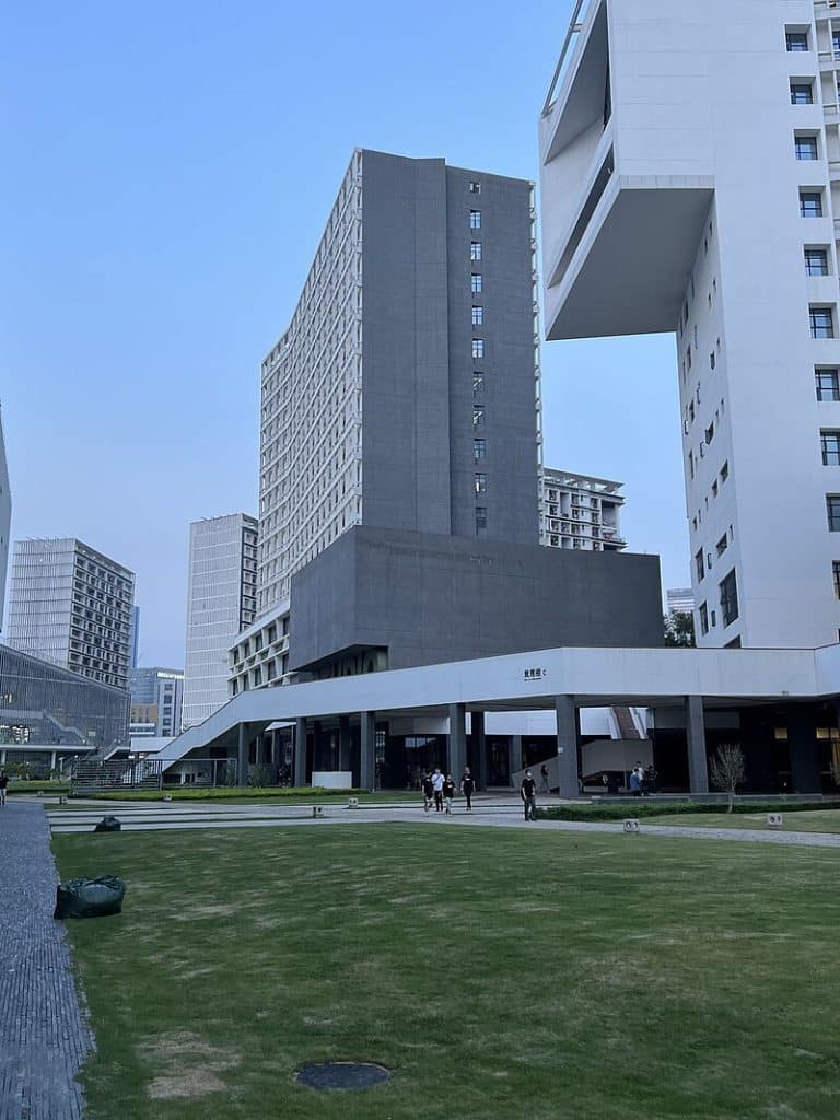 View of Southern Area of Yuehai Campus, Shenzhen University advertising agency