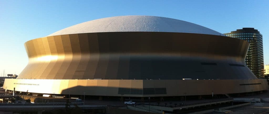 Superdome is home to New Orleans Saints, New Orleans sports advertising agency