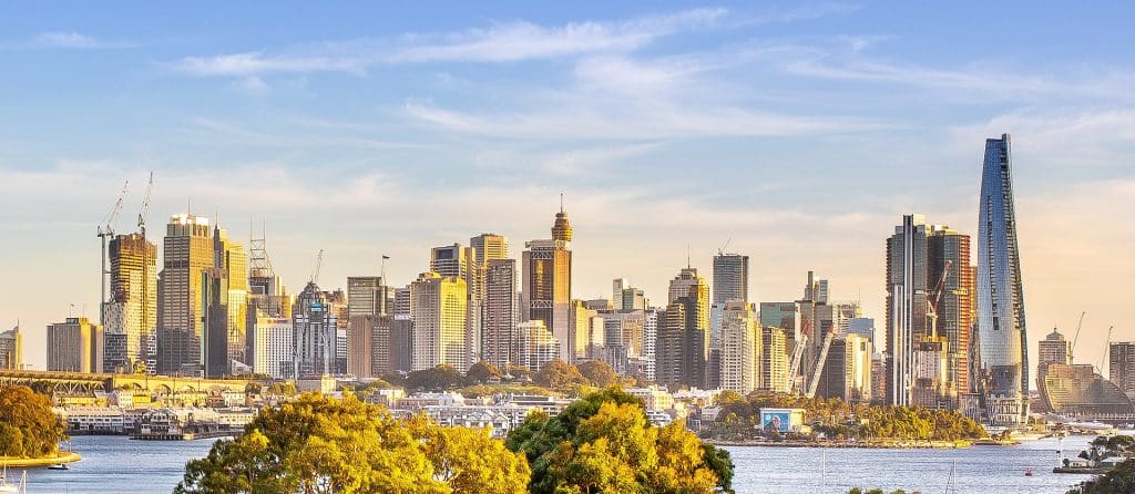 Skyline view, Sydney advertising agency