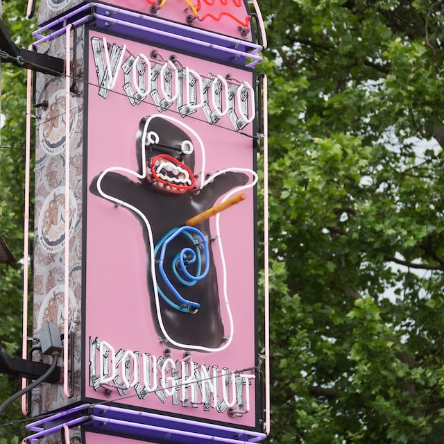 Voodoo Doughnut billboard advertising portland.