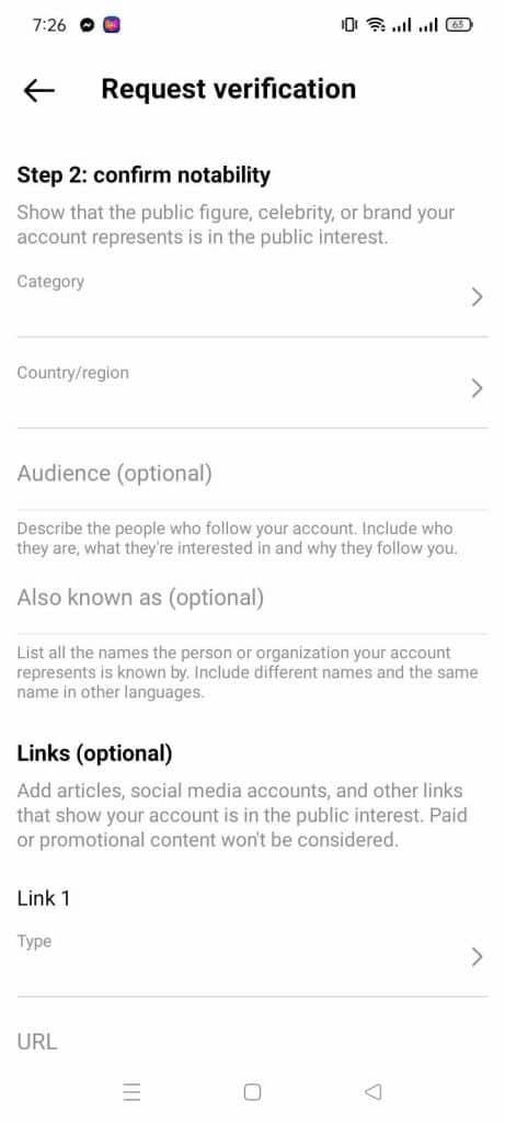 how to get verified on instagram: confirm the notability