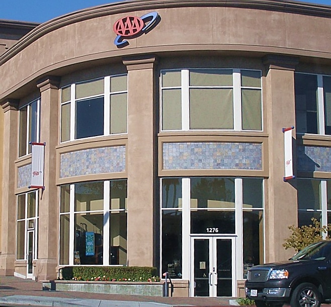 Front view of AAA's office in Walnut Creek, California Insurance Advertising Agency.