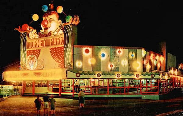 Night view of Dorney Park & Wildwater Kingdom, Tourism Theme Park Advertising Agency.