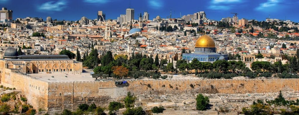 A mesmerizing view of Old City from the Mount of Olives, Jerusalem advertising agency.