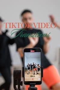 how to do transitions on TikTok videos