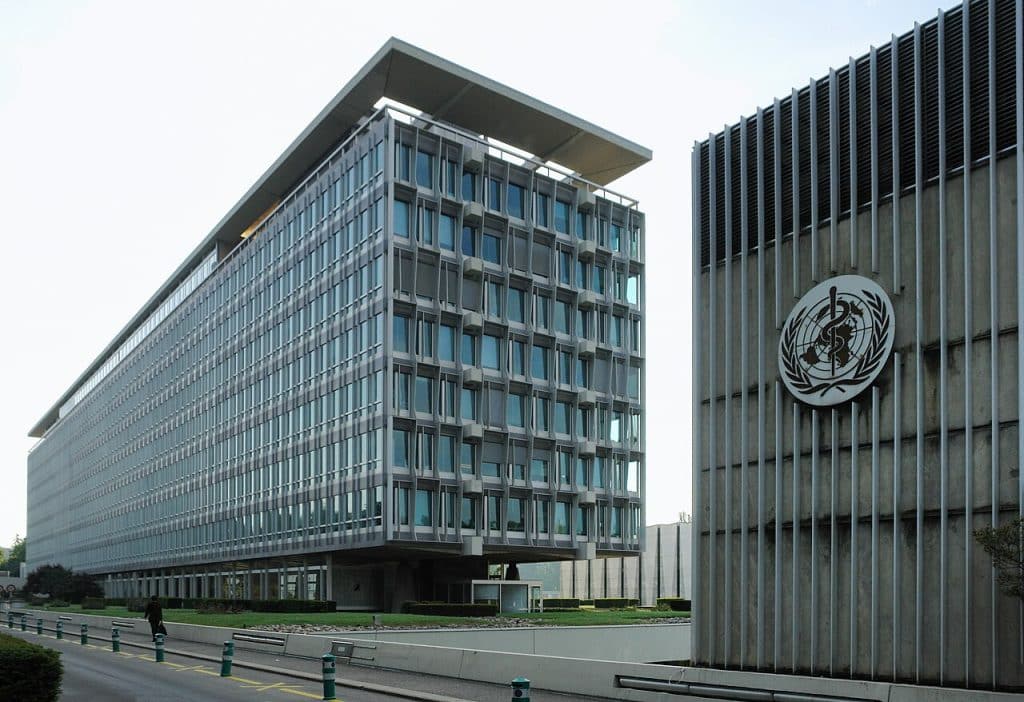 Building of World Health Organisation Headquarters, Geneva Non Profit Advertising Agency.