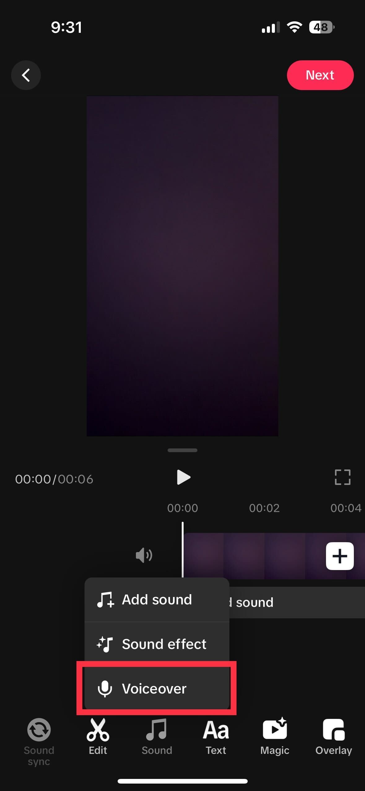 image for how to do a voiceover on tiktok 5