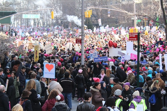 A crowd at Political gathering, Political Advertising Agency.