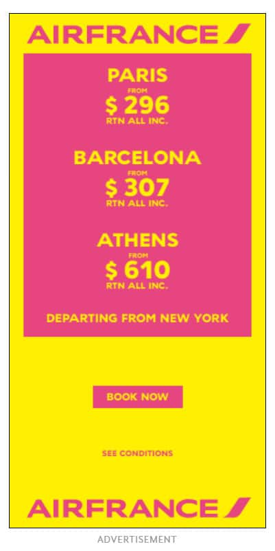 Air France Ad