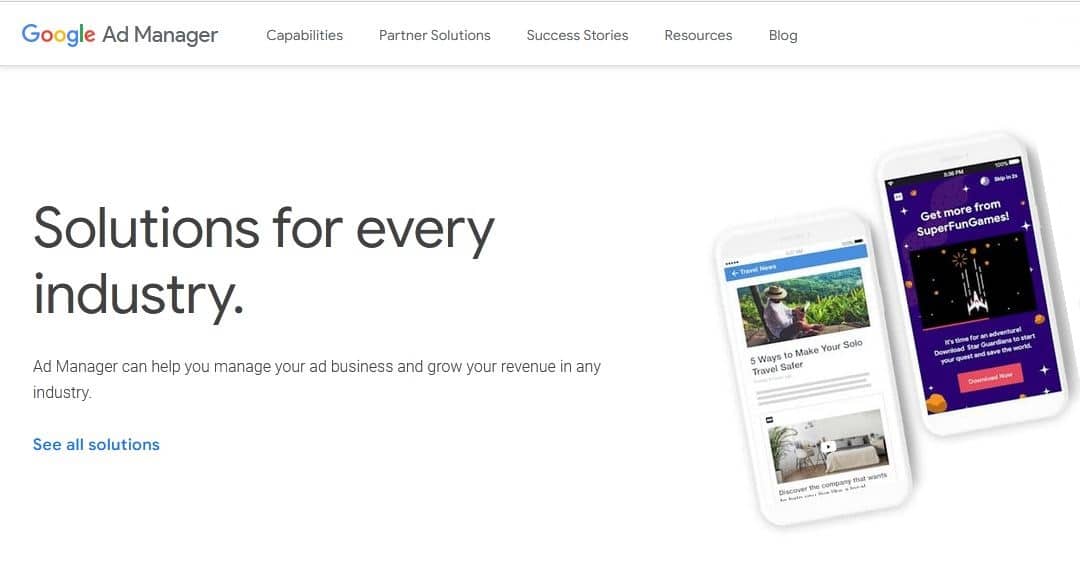 Google Ads Manager programmatic advertising