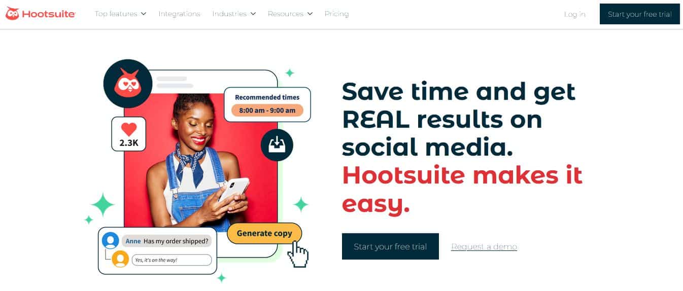 Hootsuite advanced marketing automation