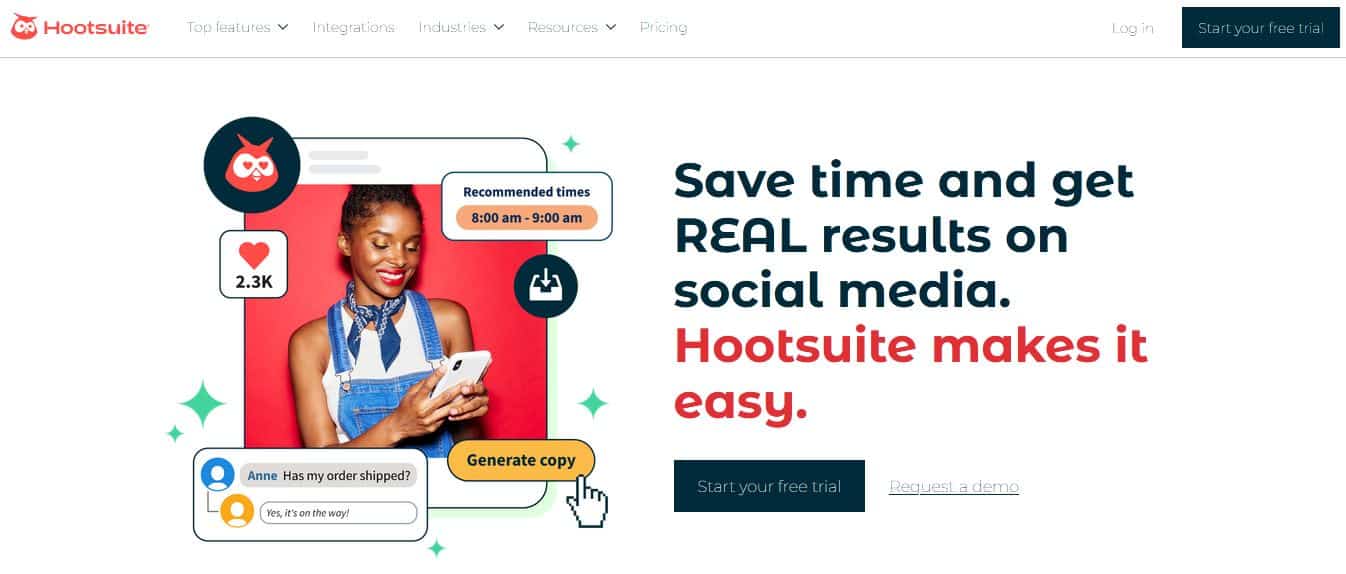 Hootsuite advanced marketing automation 